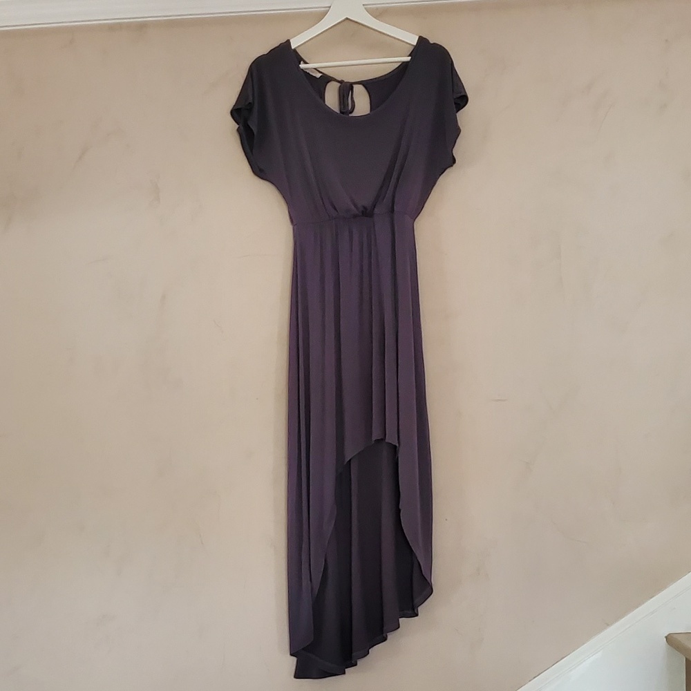 Love Blossom mini to maxi dress, dark grey, size M